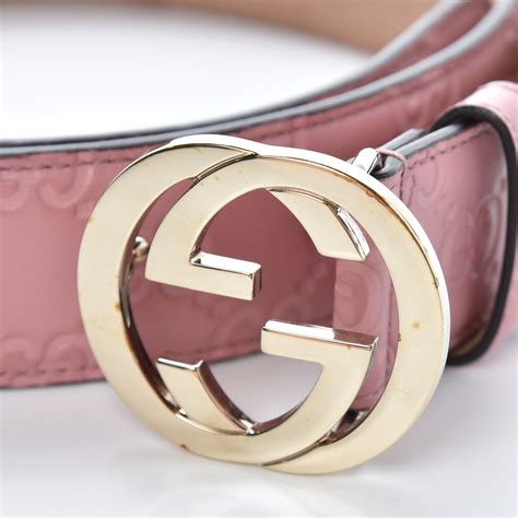 men's pink gucci belt|gucci interlocking belt pink.